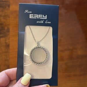 Celebrity cruise EFFY love silver locket necklace with charms cruise edition NEW